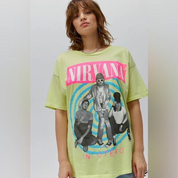 Daydreamer Tops - DAYDREAMER NIRVANA IN UTERO SMALL NEW